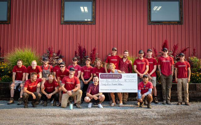 Creative roots Landscaping Giving Back in Kelowna